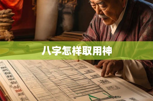 八字怎样取用神 八字怎样取用神