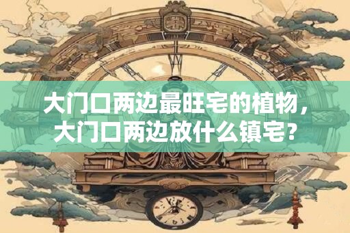 大门口两边最旺宅的植物，大门口两边放什么镇宅？