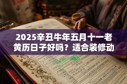 2025辛丑牛年五月十一老黄历日子好吗？适合装修动土吗？