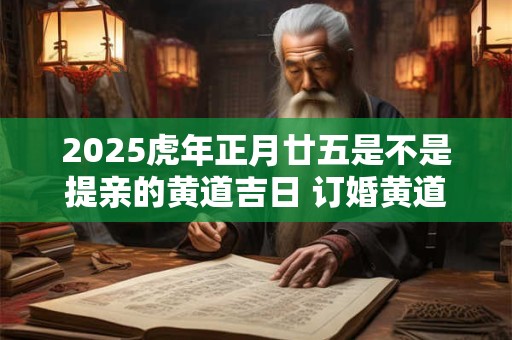2025虎年正月廿五是不是提亲的黄道吉日 订婚黄道吉日