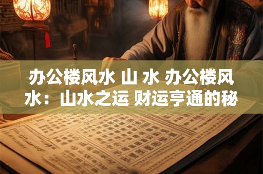 办公楼风水 山 水 办公楼风水：山水之运 财运亨通的秘诀