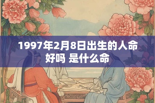 1997年2月8日出生的人命好吗 是什么命