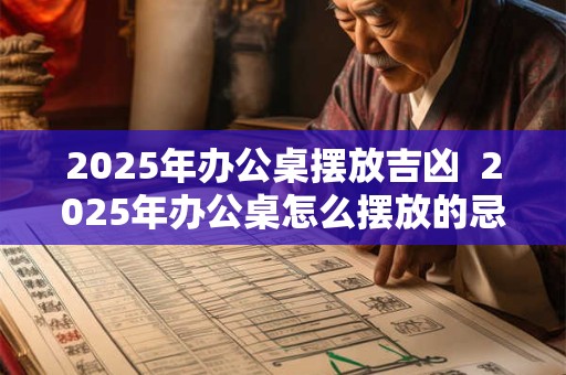 2025年办公桌摆放吉凶  2025年办公桌怎么摆放的忌讳