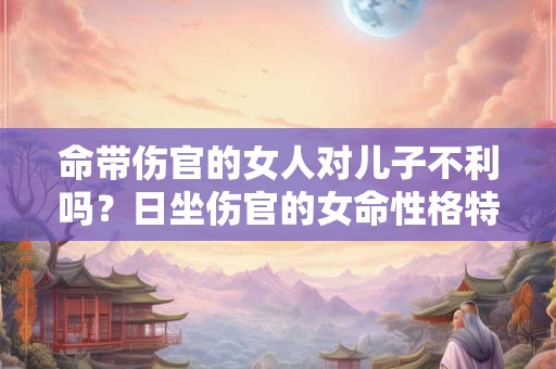 命带伤官的女人对儿子不利吗？日坐伤官的女命性格特征