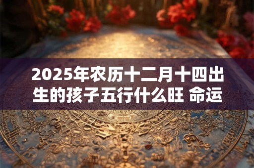 2025年农历十二月十四出生的孩子五行什么旺 命运怎么样