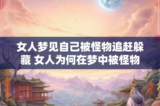 女人梦见自己被怪物追赶躲藏 女人为何在梦中被怪物追赶躲藏