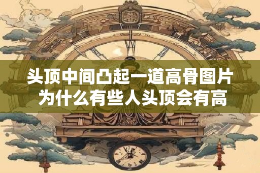 头顶中间凸起一道高骨图片 为什么有些人头顶会有高骨