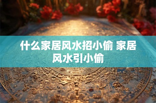 什么家居风水招小偷 家居风水引小偷