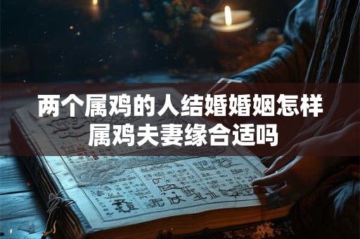 两个属鸡的人结婚婚姻怎样 属鸡夫妻缘合适吗