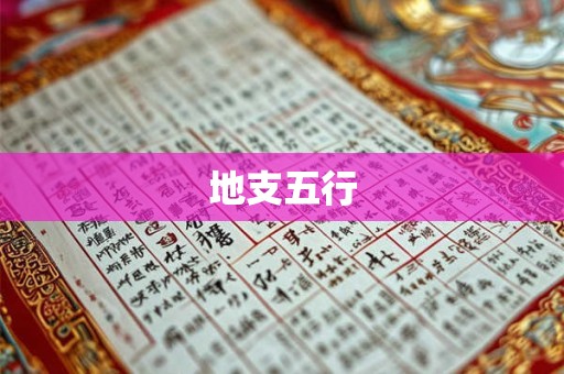地支五行