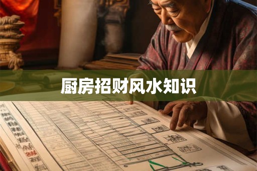 厨房招财风水知识