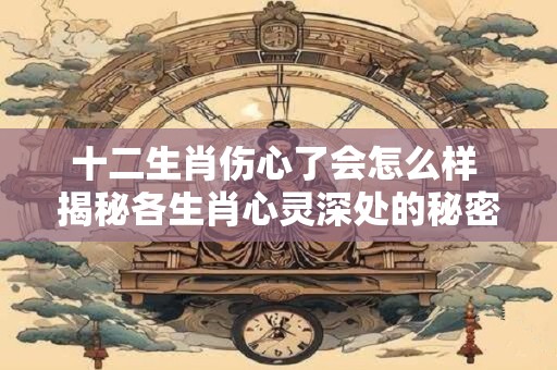 十二生肖伤心了会怎么样 揭秘各生肖心灵深处的秘密