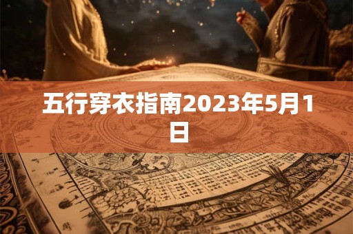 五行穿衣指南2023年5月1日