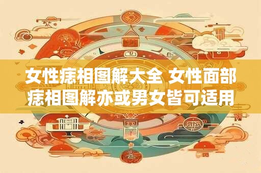 女性痣相图解大全 女性面部痣相图解亦或男女皆可适用