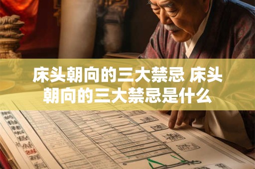 床头朝向的三大禁忌 床头朝向的三大禁忌是什么