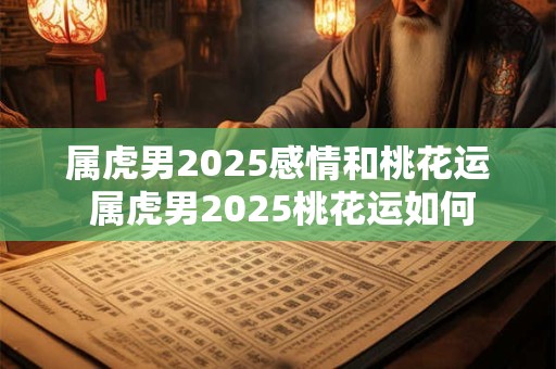 属虎男2025感情和桃花运 属虎男2025桃花运如何 属虎男2025感情和桃花运 属虎男2025桃花运如何