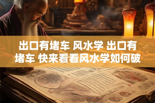 出口有堵车 风水学 出口有堵车 快来看看风水学如何破解！