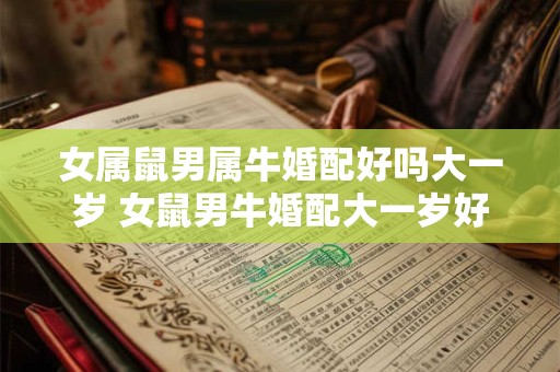 女属鼠男属牛婚配好吗大一岁 女鼠男牛婚配大一岁好吗