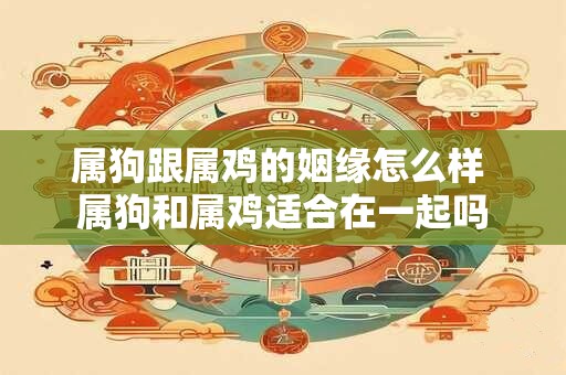 属狗跟属鸡的姻缘怎么样 属狗和属鸡适合在一起吗