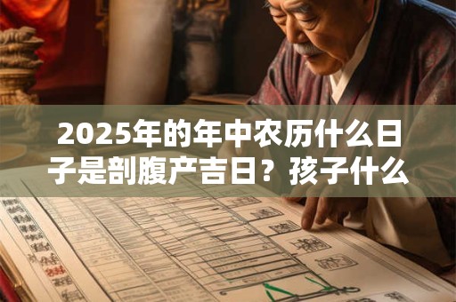 2025年的年中农历什么日子是剖腹产吉日？孩子什么样的八字好