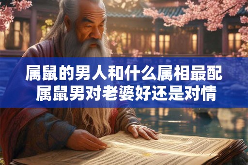 属鼠的男人和什么属相最配 属鼠男对老婆好还是对情人好