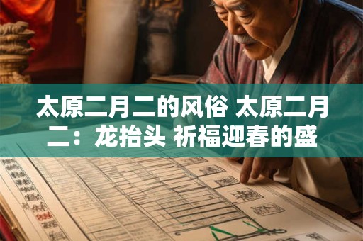 太原二月二的风俗 太原二月二：龙抬头 祈福迎春的盛大节日