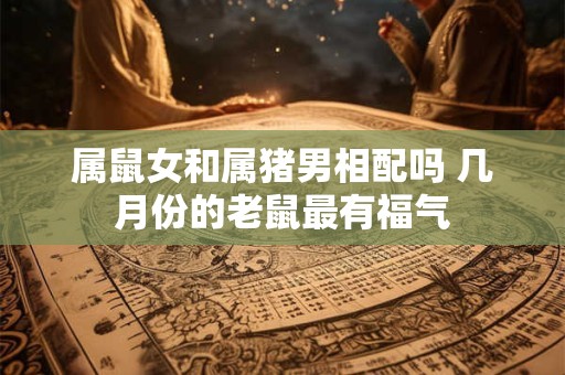 属鼠女和属猪男相配吗 几月份的老鼠最有福气