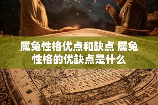 属兔性格优点和缺点 属兔性格的优缺点是什么