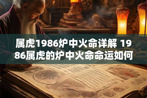 属虎1986炉中火命详解 1986属虎的炉中火命命运如何