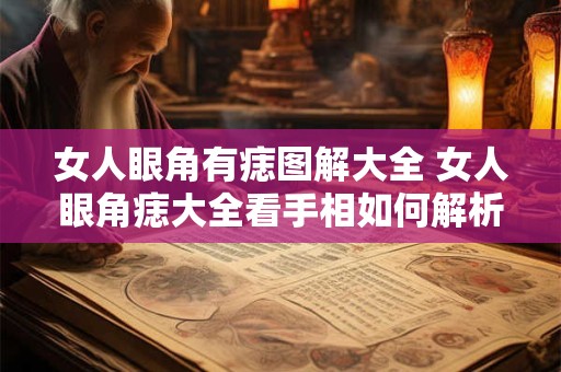 女人眼角有痣图解大全 女人眼角痣大全看手相如何解析