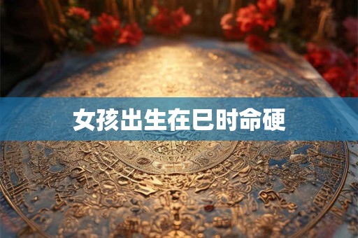 女孩出生在巳时命硬