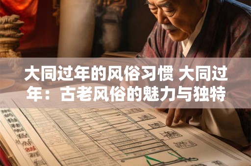 大同过年的风俗习惯 大同过年：古老风俗的魅力与独特习惯