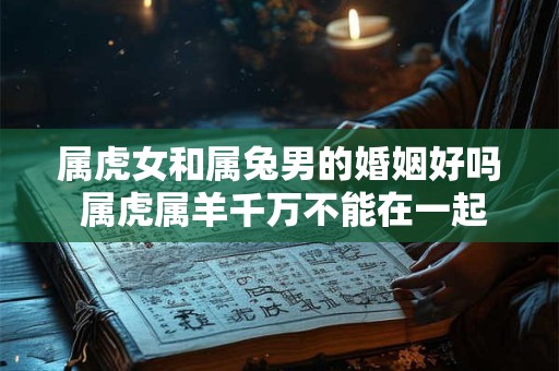 属虎女和属兔男的婚姻好吗 属虎属羊千万不能在一起