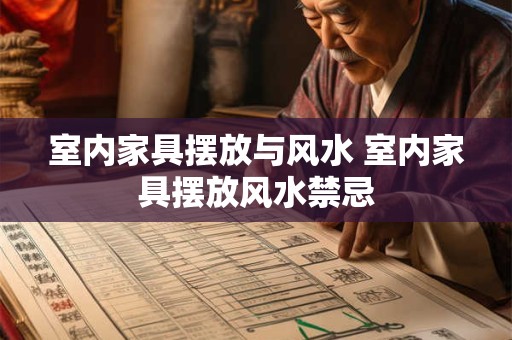 室内家具摆放与风水 室内家具摆放风水禁忌