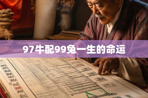 97牛配99兔一生的命运