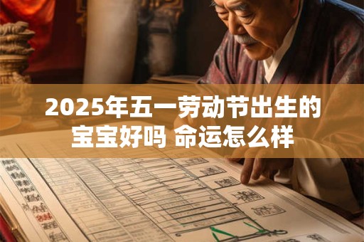 2025年五一劳动节出生的宝宝好吗 命运怎么样