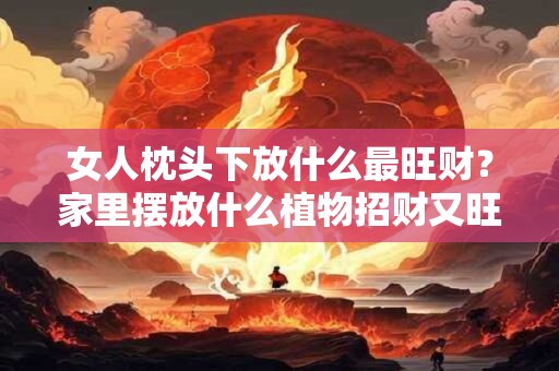 女人枕头下放什么最旺财？家里摆放什么植物招财又旺宅？