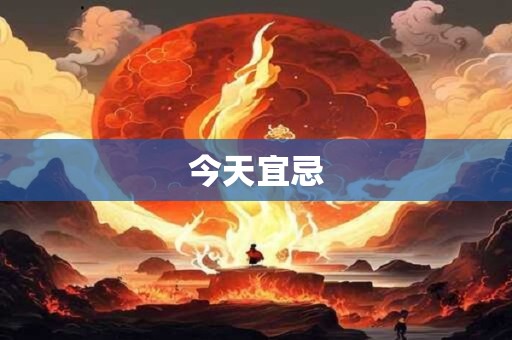 今天宜忌