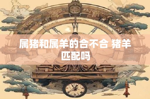 属猪和属羊的合不合 猪羊匹配吗
