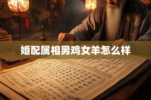 婚配属相男鸡女羊怎么样