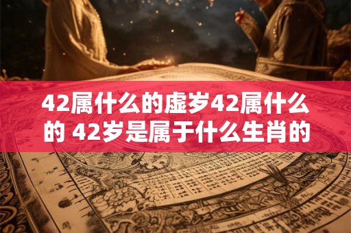42属什么的虚岁42属什么的 42岁是属于什么生肖的42岁属于哪个星座