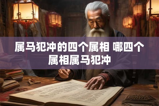 属马犯冲的四个属相 哪四个属相属马犯冲