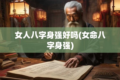 女人八字身强好吗(女命八字身强)