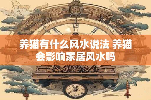 养猫有什么风水说法 养猫会影响家居风水吗