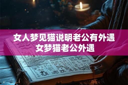 女人梦见猫说明老公有外遇 女梦猫老公外遇