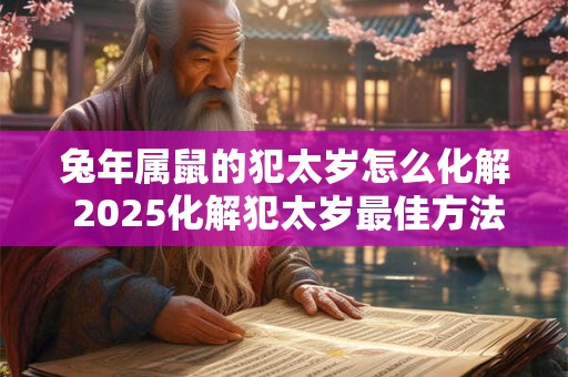 兔年属鼠的犯太岁怎么化解 2025化解犯太岁最佳方法