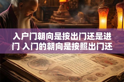 入户门朝向是按出门还是进门 入门的朝向是按照出门还是进门来决定的吗