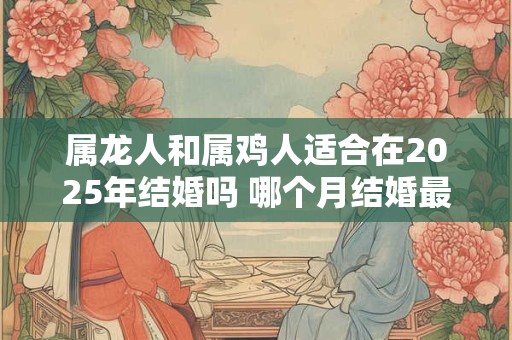 属龙人和属鸡人适合在2025年结婚吗 哪个月结婚最佳