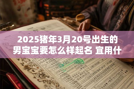 2025猪年3月20号出生的男宝宝要怎么样起名 宜用什么字呢