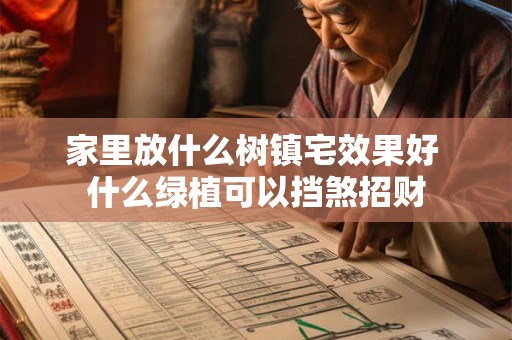 家里放什么树镇宅效果好 什么绿植可以挡煞招财